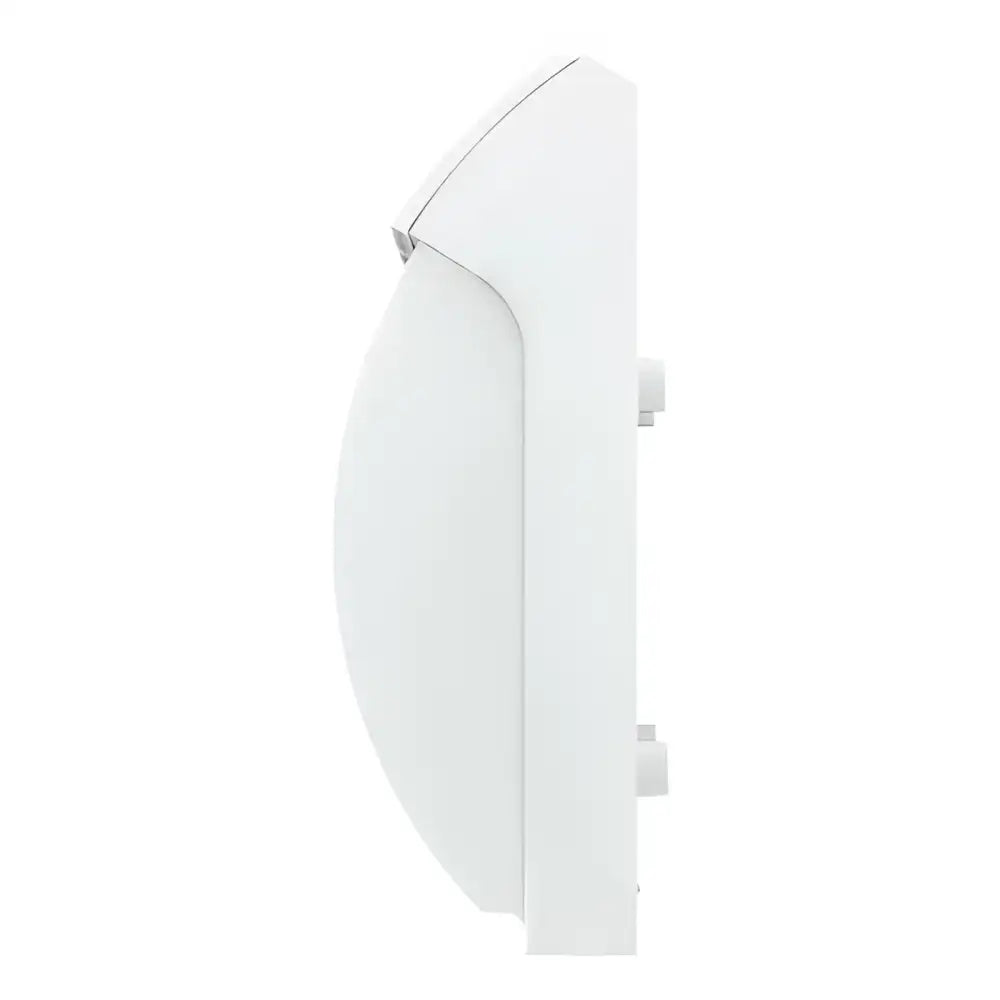 Weiße wandmontierte Briefkasten CLASSICO 4931 W mit Fensterdichtung und Türdichtung