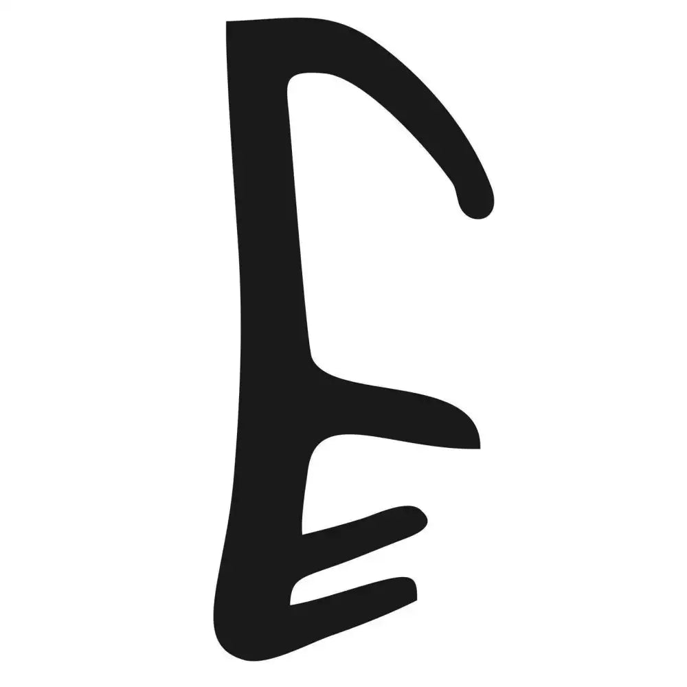 Stylisierte Buchstabe E für Flügelfalz-Dichtung RF-2 Tür- und Fensterdichtung